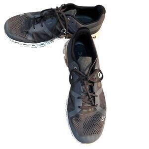 On Cloud Womens Cloudflow Running Shoes 9 Gray Rock Rose Comfort Sneakers Casual